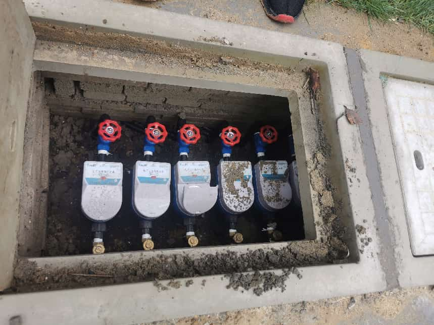 水表实际安装现场